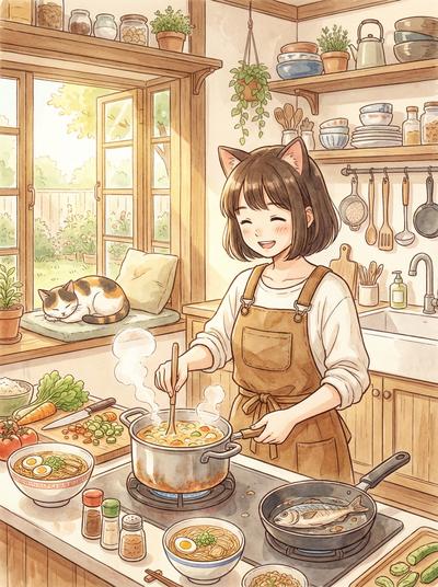 芒果视频动漫-暖心厨房物语